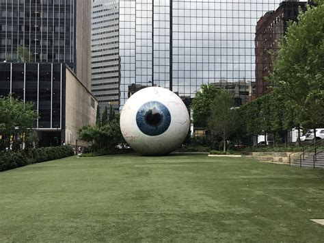 The Giant Eyeball in Dallas: A History of the Big Blue Eye