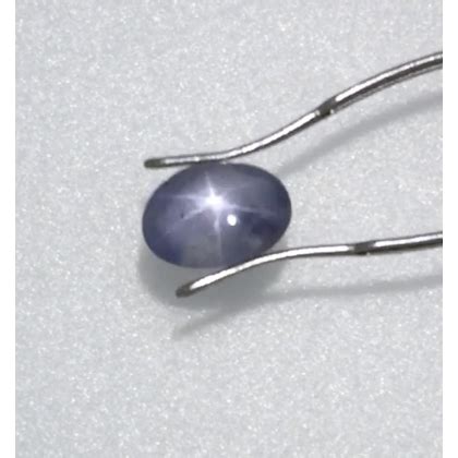 3.55 Ct Bluish Gray Star Sapphire