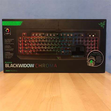 Razer BlackWidow Chroma V1 Green Switch, Computers & Tech, Parts ...