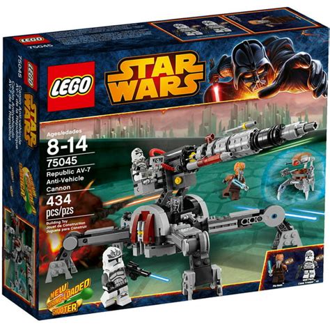 LEGO Star Wars Republic AV-7 Anti-Vehicle Cannon Building Set - Walmart.com - Walmart.com