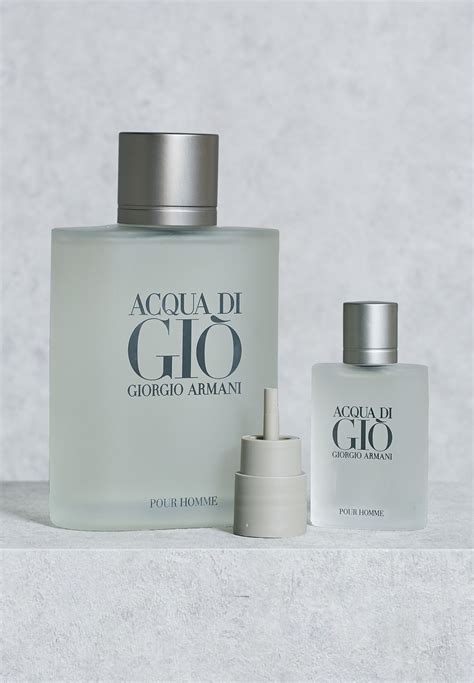 Buy Giorgio Armani clear Acqua Di Gio Refillable Gift Set for Women in ...