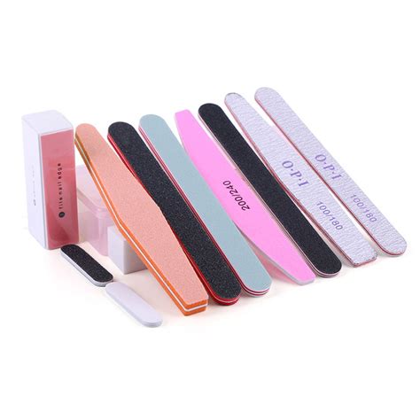 Nail File Set Nail Buffers Durable Grit Block Manicure Buffer Tools For Professional Nail Art ...