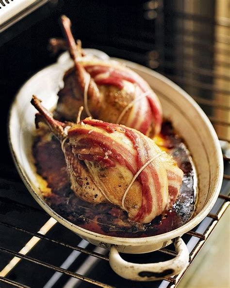 Roast partridge with cider gravy recipe | delicious. magazine