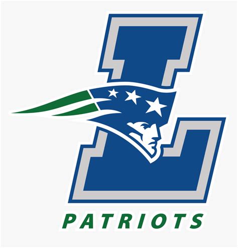 Liberty High School Patriots Logo - Logo Wolf Howling At Moon, HD Png ...