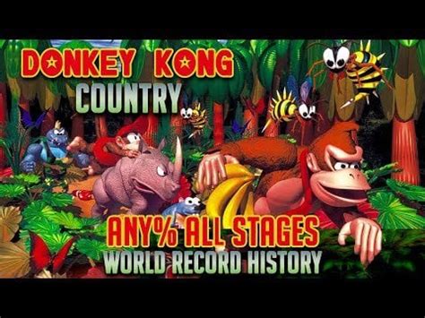 Speed Docs: Donkey Kong Country Any% All Stages World Record History ...