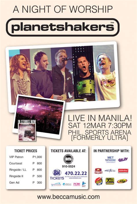 Planetshakers in Manila! | Philippine Concerts