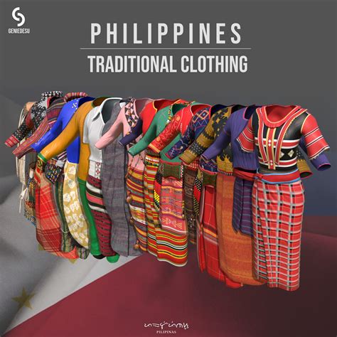 ArtStation - Philippines Traditional Clothing