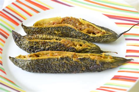 Punjabi Style Stuffed Karela Recipe | Deporecipe.co