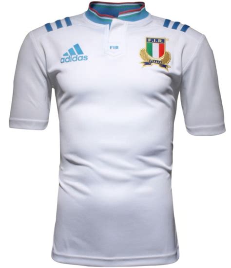 New Italy Away Rugby Shirt 2015- White Italian Alternate Rugby Kit 6 Nations 2015 Adidas | New ...