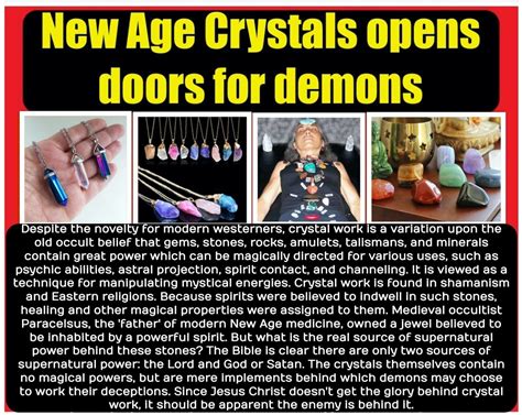 New Age Crystals Opens Doors For Demons – Jesus Truth Deliverance