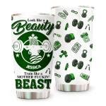 Look Like A Beauty, Personalized Gym Tumbler Cup, Gift For Gym Lovers ...