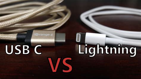 Cable Fight: USB Type-C vs Apple Lightning Connector | Doovi