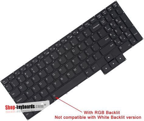 Replacement Lenovo Legion 5-15IMH05 Type 82AU laptop keyboards with High Quality from United ...