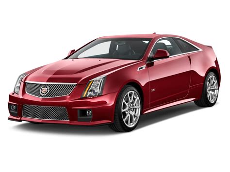 Image: 2013 Cadillac CTS-V 2-door Coupe Angular Front Exterior View ...