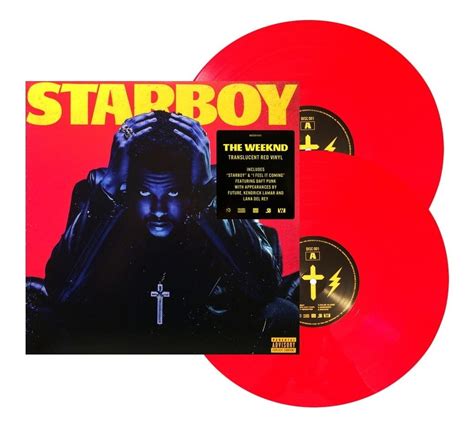 The Weeknd - Starboy 2 Lps Vinyl Red Translucent | Meses sin intereses