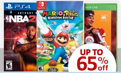 Target.com: Save Up to 65% on Select Video Games