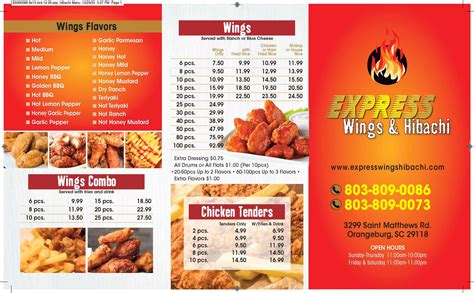 Express Wings & Hibachi｜Online Order｜Orangeburg｜SC