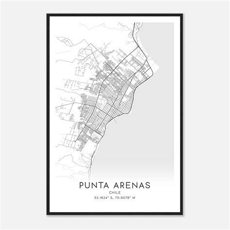 Punta Arenas - Custom Maps & Posters