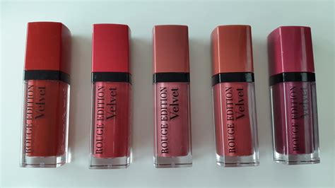 Bourjois - The Rouge Edition Velvet Lipstick - Review | Glossnglitters