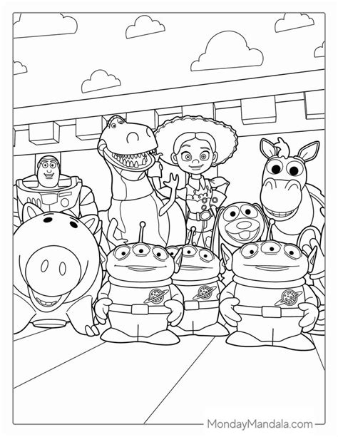 34 Toy Story Coloring Pages (Free PDF Printables) | Toy story coloring ...