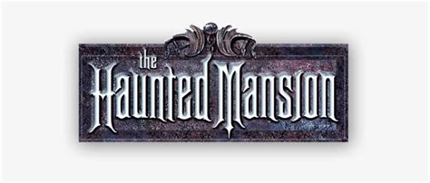 Haunted Mansion-logo 8056fb46 - Haunted Mansion Logo Transparent PNG - 650x325 - Free Download ...