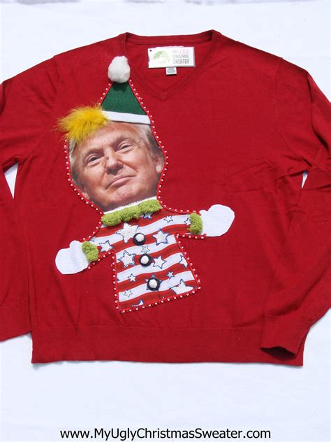 Donald Trump Christmas Sweater – My Ugly Christmas Sweater