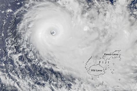 Cyclone Yasa Bearing Down on Fiji