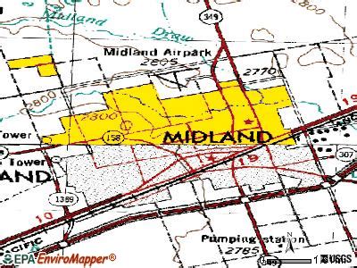 Midland, Texas Map