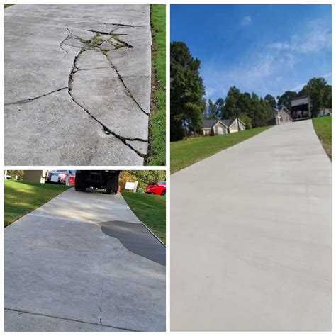 Concrete Repair And Resurfacing | Driveway Restoration North Atlanta GA