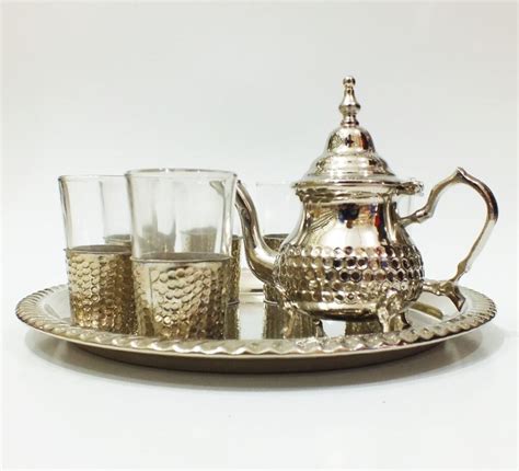 Moroccan Tea Sets Collection - Marrakeche Crafts