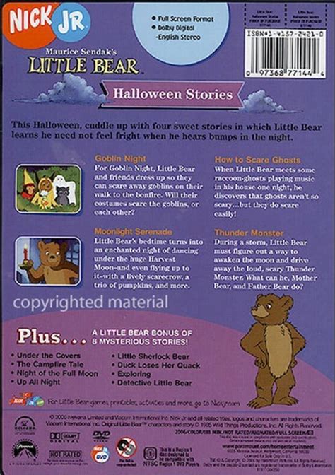 Little Bear: Halloween Stories (DVD 2006) | DVD Empire