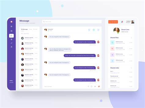 Message board design by Madbrains Technologies LLP on Dribbble