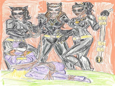 Batgirl Vs Catwomen by theaven on DeviantArt