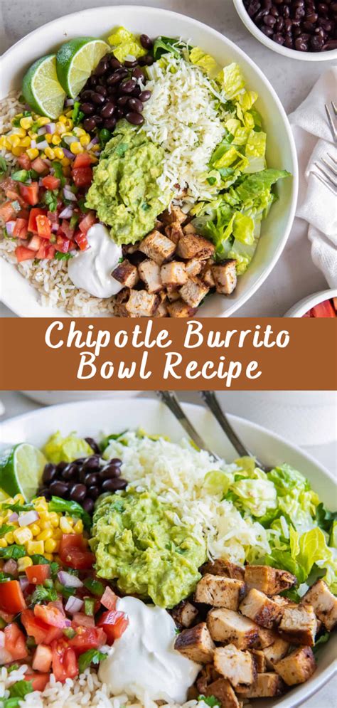 Chipotle Burrito Bowl Recipe | Cheff Recipes