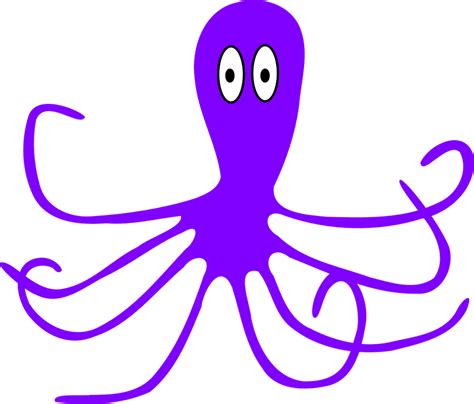 Download Octopus, Purple, Eight. Royalty-Free Vector Graphic - Pixabay