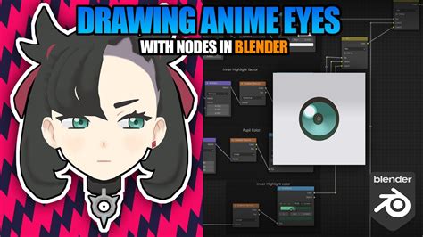 Drawing Anime Eyes with Nodes [Blender] - YouTube