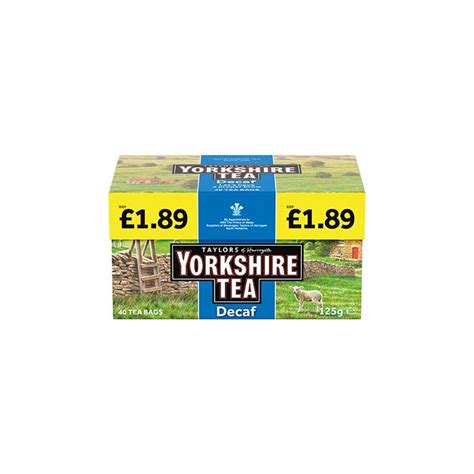 Yorkshire Tea Decaf (Pack of 40)
