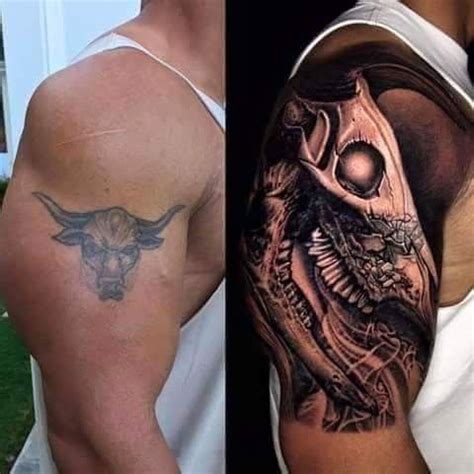 Dwayne "The Rock" Johnson New Tattoo | Tapar tatuajes, Tatuajes brazo, Toro tatuaje