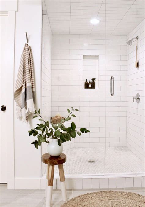 Creating The Perfect White Tile Shower - Shower Ideas