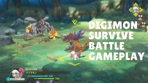 Digimon Survive Gameplay Battle Gameplay PS4 Switch - YouTube