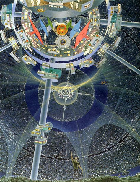 70s Sci-Fi Art: 70sscifiart: 1970s Bernal Sphere concept art for...