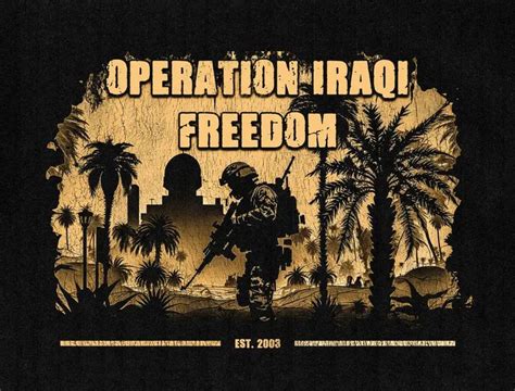 Operation Iraqi Freedom Shirt Design | Freelancer | Operation iraqi ...