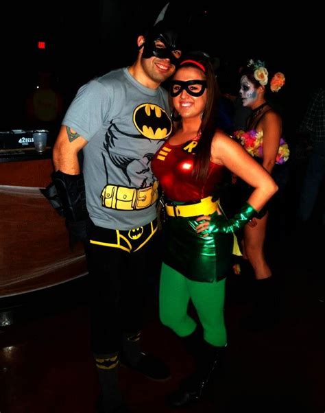 DIY Batman and Robin Halloween Costume! | Couple halloween costumes, Robin halloween costume ...