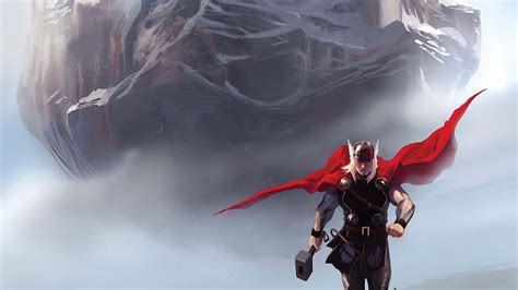 Thor Odinson digital wallpaper, comics, Thor HD wallpaper | Wallpaper Flare