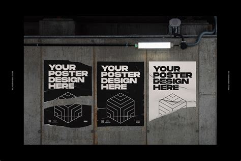 Urban Poster Wall Mockups :: Behance