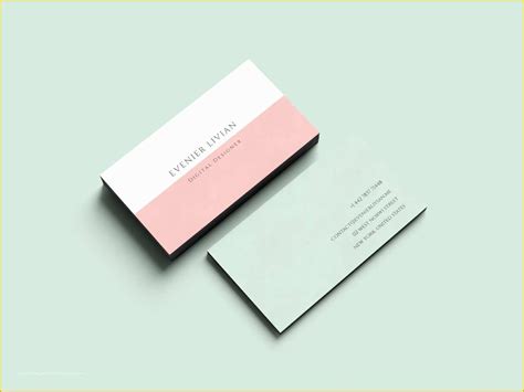 Minimalist Business Card Template Free Of Minimal Business Card Template | Heritagechristiancollege