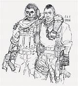 Call Of Duty Ghost Coloring Pages sketch template