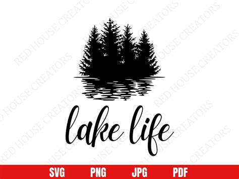 Lake Life SVG, Lake Life PNG, Lake SVG, Lake House Sign, Lake House ...