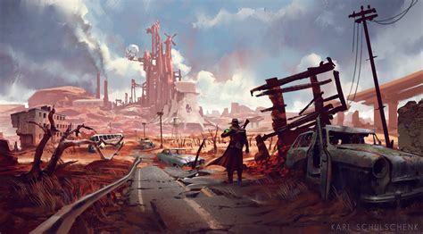 ArtStation - Into the Wasteland