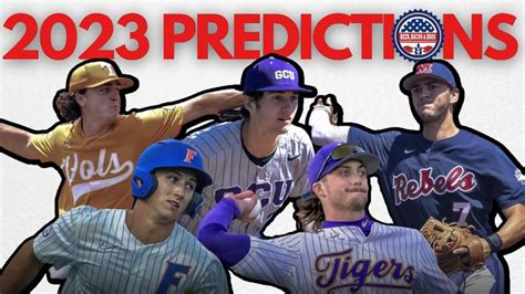 2023 College Baseball Predictions - YouTube